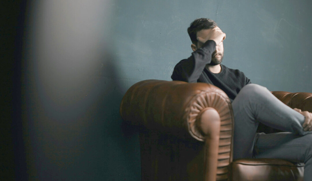 ein verzweifelter Mann