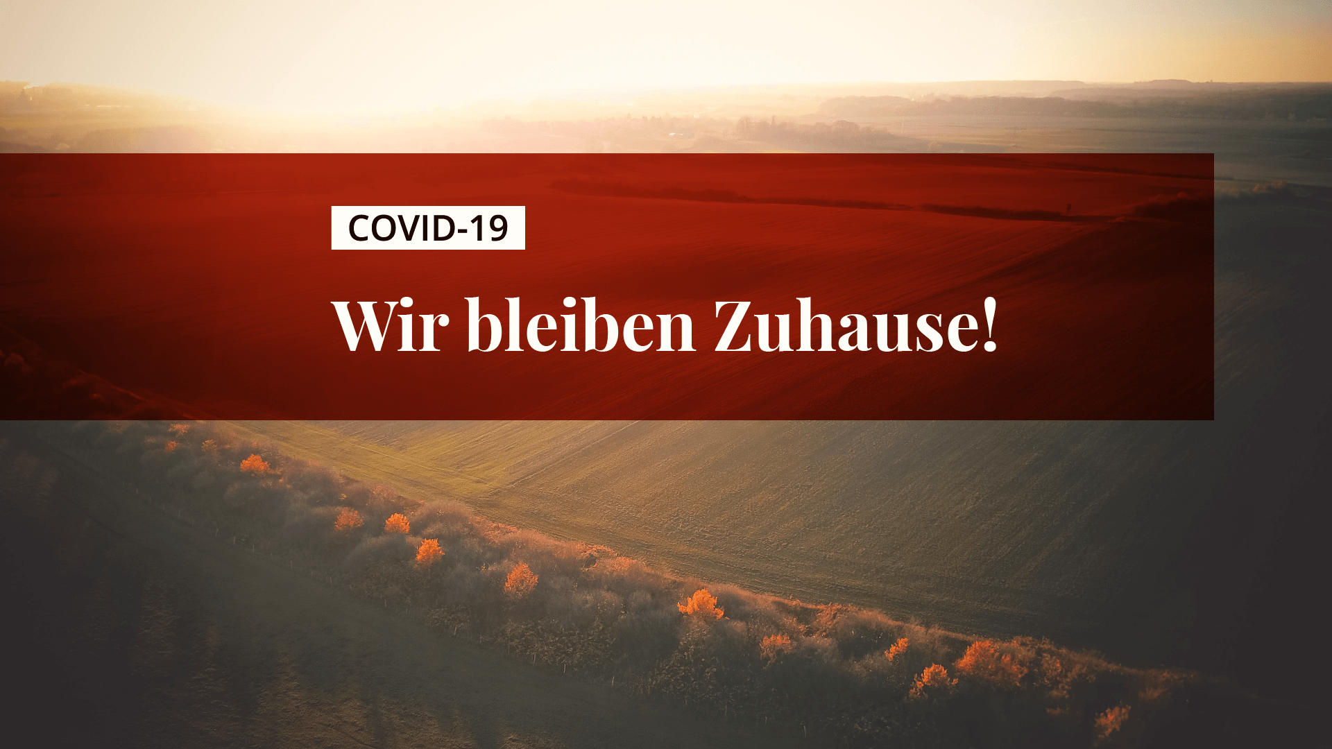 Wir bleiben Zuhause. - CBI