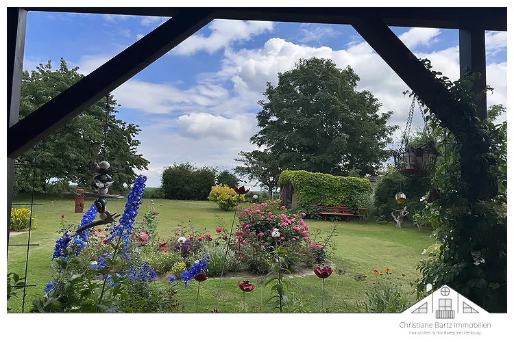 Blick in den Garten