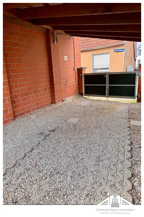 Carport am Haus
