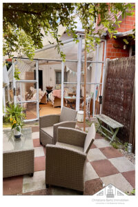 Terrasse am Wintergarten