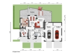 Erdgeschoss - Energieeffizientes Architektenhaus mit 2 Garagen auf großartigem Grundstück zu verkaufen