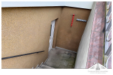 Zugang Souterraingeschoss - Modernisierte Doppelhaushälfte mit Wohnkeller in guter Lage von Neukloster zu verkaufen