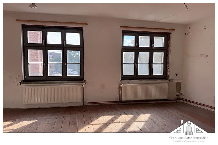 Zimmer mit Dielung